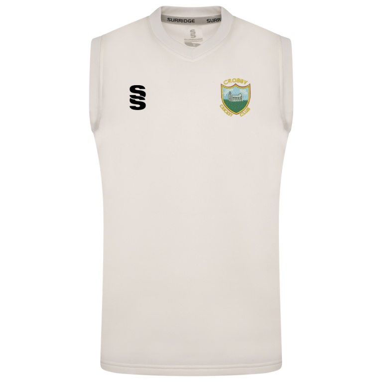 Crosby CC Blast Sleeveless Cricket Sweater
