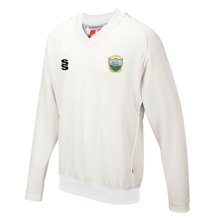 Crosby CC Long Sleeve Sweater White Trim